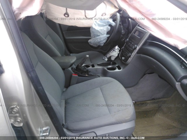 1G11B5SLXEF130500 - 2014 CHEVROLET MALIBU LS GOLD photo 5