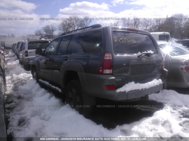 JTEBU14R130005879 - 2003 TOYOTA 4RUNNER SR5/SPORT GRAY photo 3