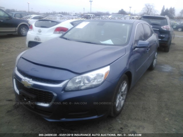 1G11C5SL2EF120931 - 2014 CHEVROLET MALIBU 1LT 蓝色 照片 2