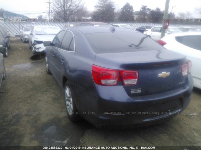 1G11C5SL2EF120931 - 2014 CHEVROLET MALIBU 1LT 蓝色 照片 3