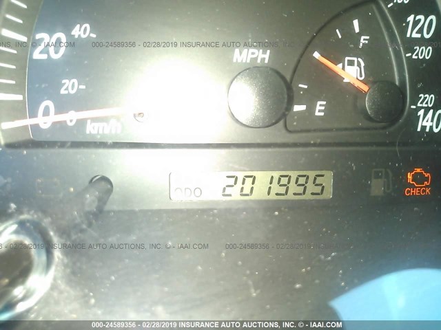 4T1BE32K32U063434 - 2002 TOYOTA CAMRY LE/XLE/SE RED photo 7