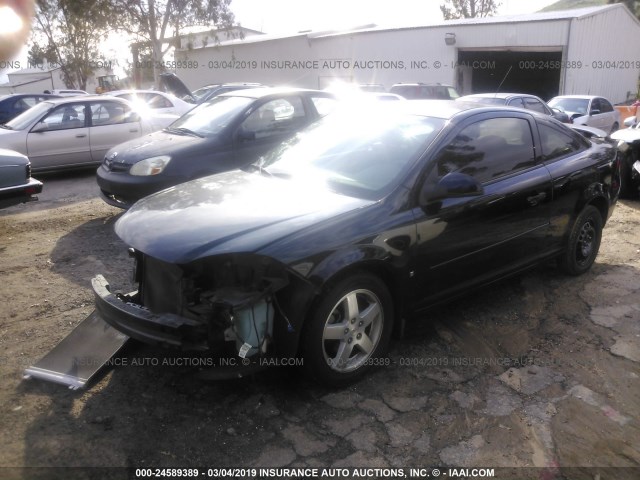 1G2AL18F187303726 - 2008 PONTIAC G5 BLACK photo 2