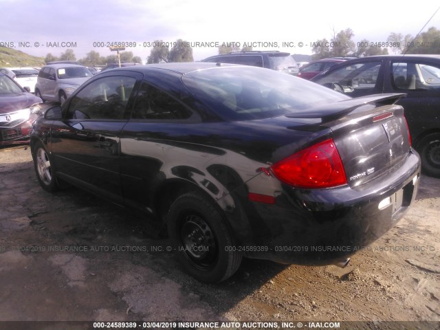 1G2AL18F187303726 - 2008 PONTIAC G5 BLACK photo 3