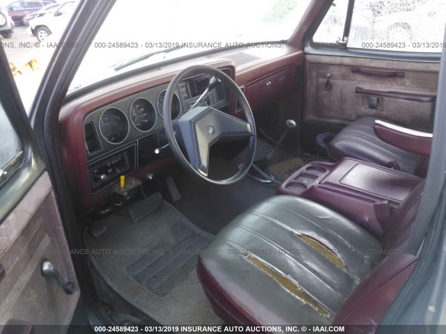 3B4GW12T4GM610238 - 1986 DODGE RAMCHARGER AW-100 GRAY photo 5