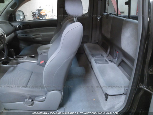 5TEUU42N76Z172153 - 2006 TOYOTA TACOMA ACCESS CAB შავი ფოტო 8