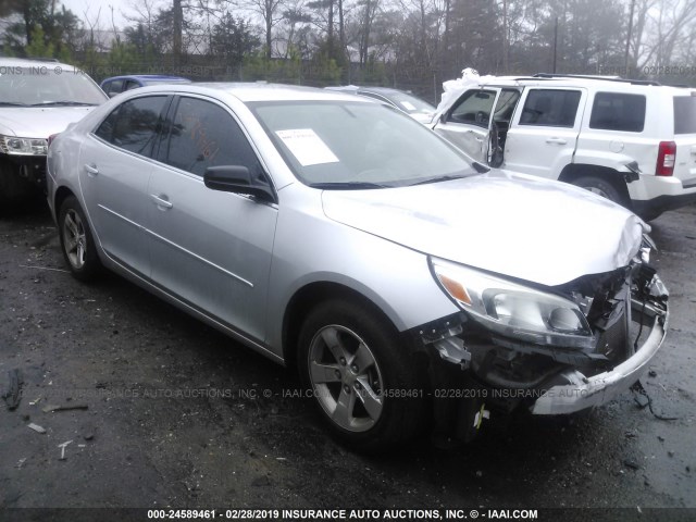 1G11B5SA3DF171192 - 2013 CHEVROLET MALIBU LS SILVER photo 1
