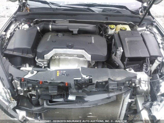 1G11B5SA3DF171192 - 2013 CHEVROLET MALIBU LS SILVER photo 10