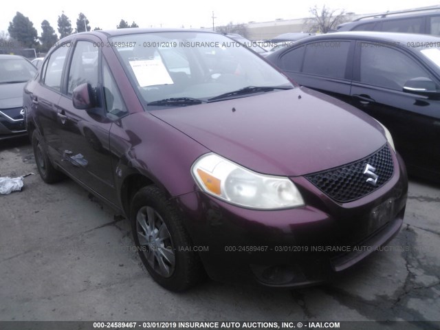 JS2YC412696201189 - 2009 SUZUKI SX4 MAROON photo 1