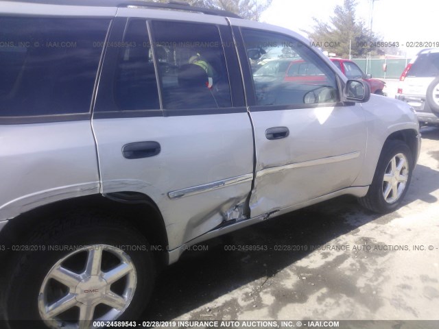 1GKDT13S072151029 - 2007 GMC ENVOY SILVER photo 6