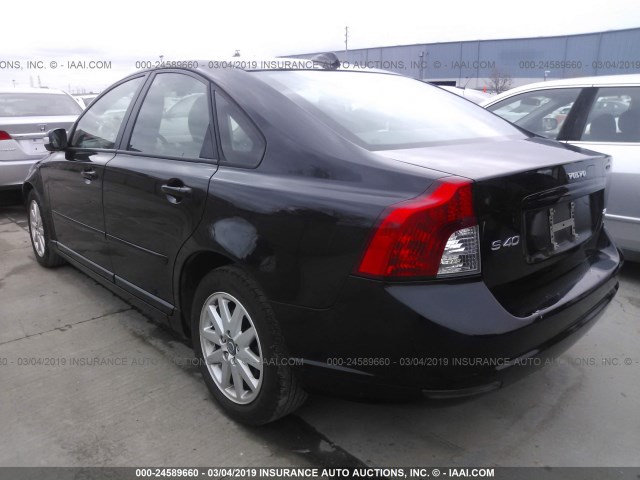 YV1MS382482385043 - 2008 VOLVO S40 2.4I BLACK photo 3