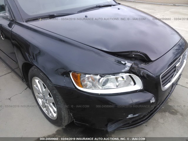 YV1MS382482385043 - 2008 VOLVO S40 2.4I BLACK photo 6