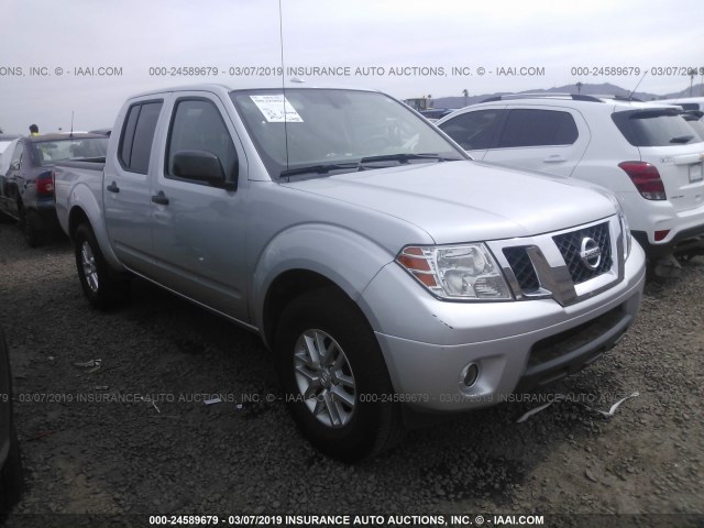 1N6AD0ER4GN775654 - 2016 NISSAN FRONTIER S/SV/SL/PRO-4X SILVER photo 1