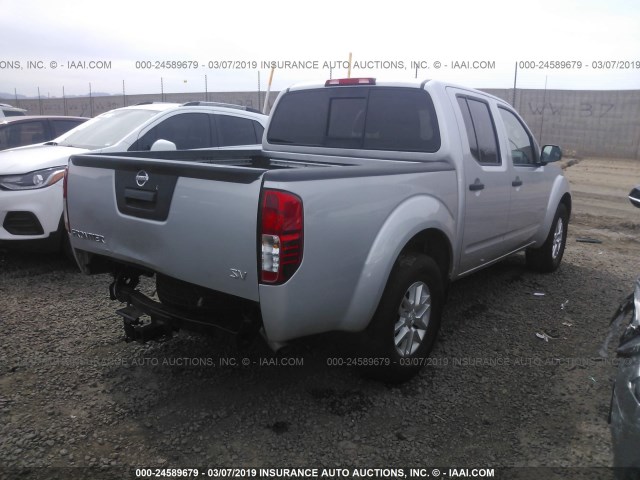 1N6AD0ER4GN775654 - 2016 NISSAN FRONTIER S/SV/SL/PRO-4X SILVER photo 4