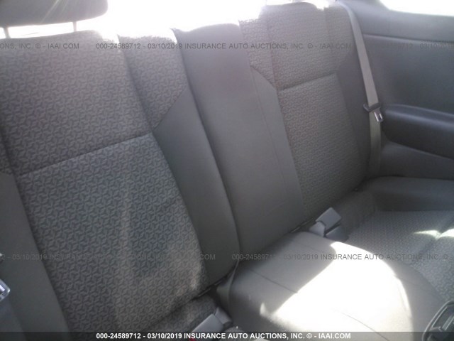 1G2AL15F377122730 - 2007 PONTIAC G5 RED photo 8