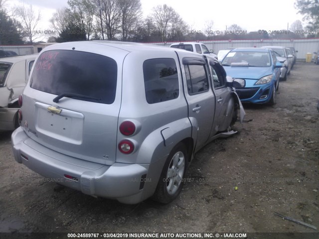 3GNDA23D56S676798 - 2006 CHEVROLET HHR LT SILVER photo 4