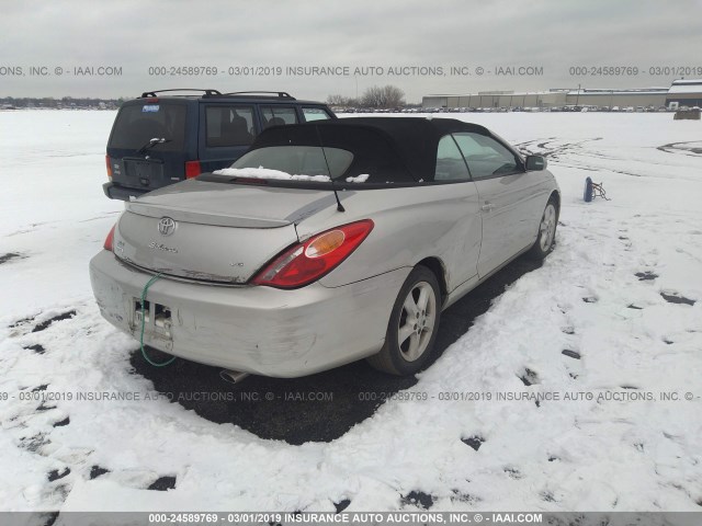 4T1FA38PX6U100565 - 2006 TOYOTA CAMRY SOLARA SE/SLE GRAY photo 4