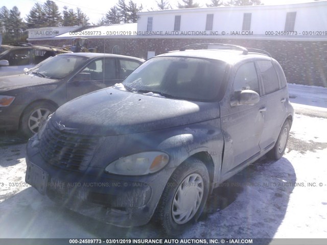 3C8FY68B52T277839 - 2002 CHRYSLER PT CRUISER LIMITED/DREAM CRUISER TEAL photo 2