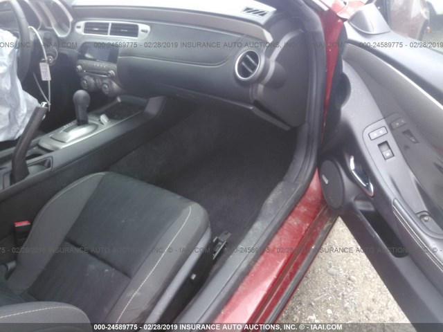 2G1FA1E3XE9245359 - 2014 CHEVROLET CAMARO LS RED photo 5