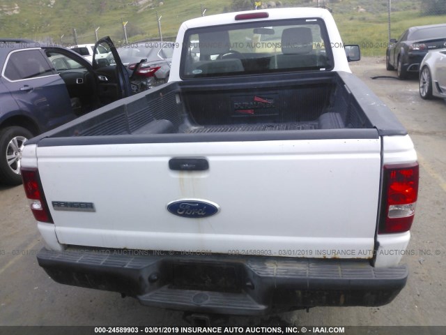 1FTKR1AD6BPA31530 - 2011 FORD RANGER WHITE photo 8