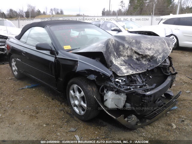 2T1FF22P62C598344 - 2002 TOYOTA CAMRY SOLARA SE/SLE შავი ფოტო 1