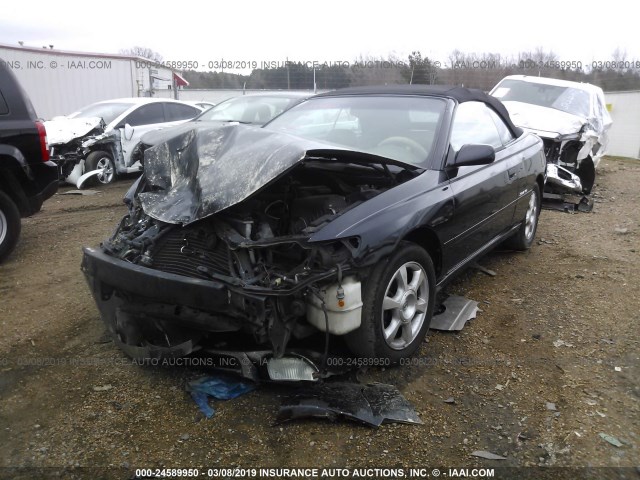 2T1FF22P62C598344 - 2002 TOYOTA CAMRY SOLARA SE/SLE შავი ფოტო 2