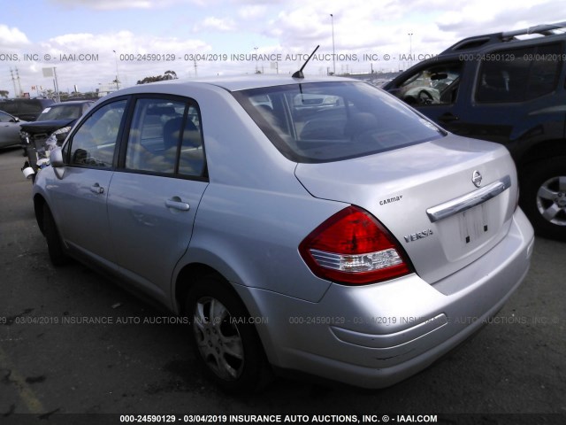 3N1BC1AP6AL404719 - 2010 NISSAN VERSA S/SL SILVER photo 3