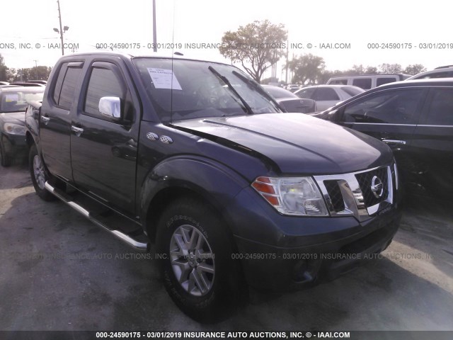 1N6AD0ER5EN754292 - 2014 NISSAN FRONTIER S/SV/SL/PRO-4X BLUE photo 1