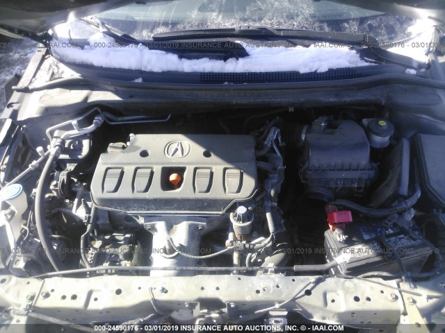 19VDE1F73DE020925 - 2013 ACURA ILX 20 TECH GRAY photo 10