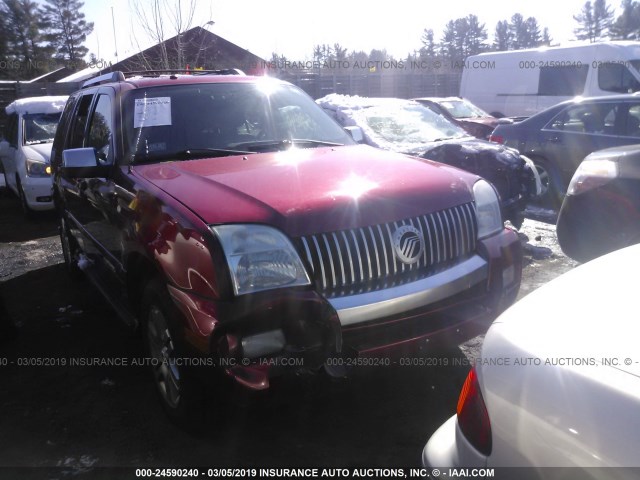 4M2EU48807UJ23466 - 2007 MERCURY MOUNTAINEER PREMIER RED photo 6