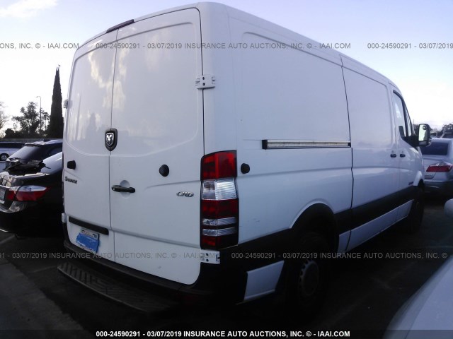 WD0PE745X85304795 - 2008 DODGE SPRINTER 2500 WHITE photo 4