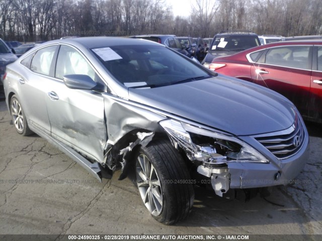 KMHFG4JG9FA472902 - 2015 HYUNDAI AZERA SILVER photo 1