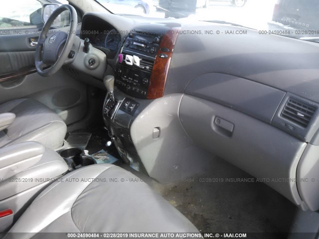 5TDZA22C84S050333 - 2004 TOYOTA SIENNA XLE/XLE LIMITED SILVER photo 5