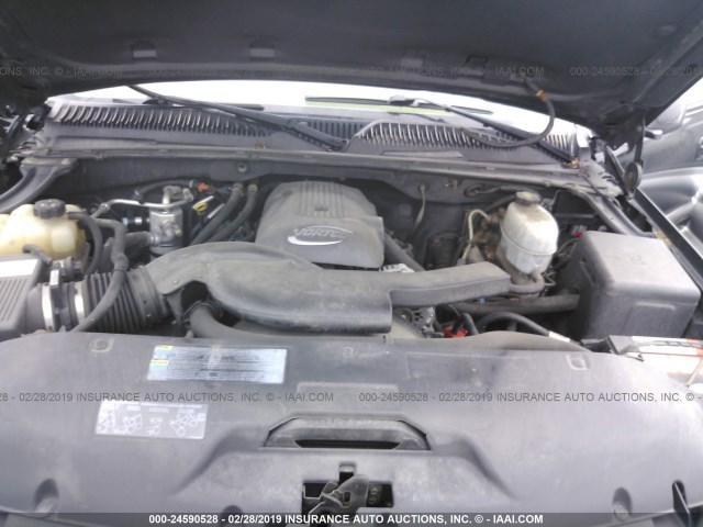 1GKEK13ZX4R219554 - 2004 GMC YUKON GRAY photo 10