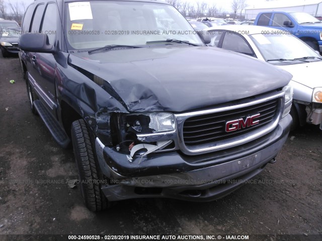 1GKEK13ZX4R219554 - 2004 GMC YUKON GRAY photo 6