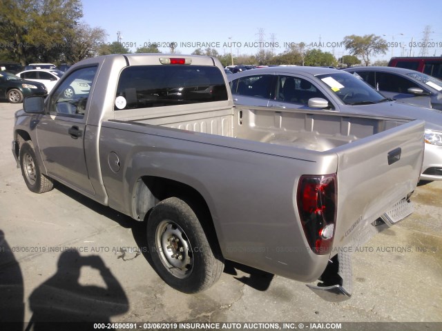 1GCCS148858271944 - 2005 CHEVROLET COLORADO SILVER photo 3