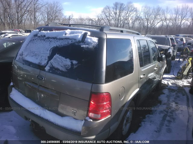 1FMZU63K02ZC82257 - 2002 FORD EXPLORER XLT GRAY photo 4