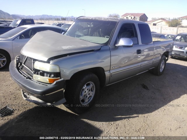 2GCEC19V4X1225036 - 1999 CHEVROLET SILVERADO C1500 TAN photo 2