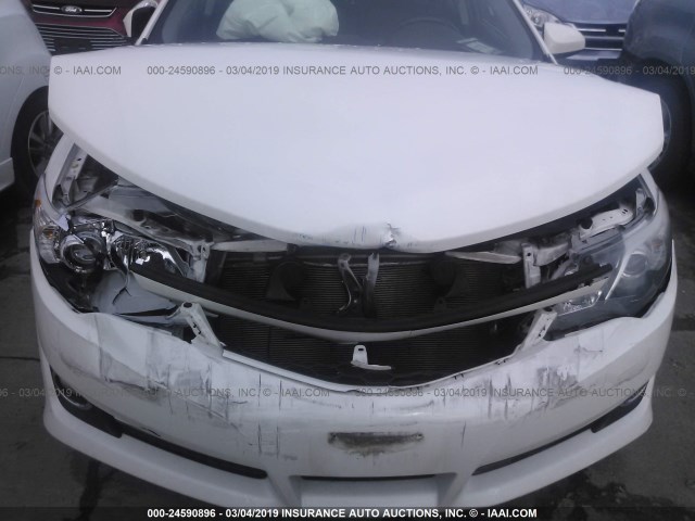 4T1BF1FK2EU811283 - 2014 TOYOTA CAMRY L/SE/LE/XLE 白色 照片 6
