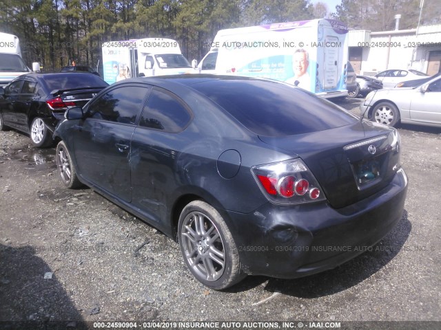JTKDE167780238994 - 2008 TOYOTA SCION TC ნაცრისფერი ფოტო 3