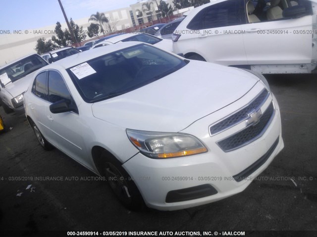 1G11B5SA1DF125098 - 2013 CHEVROLET MALIBU LS 白色 照片 1