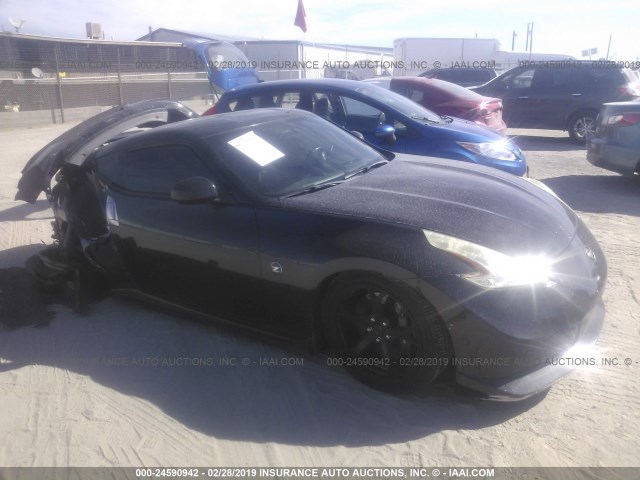 JN1AZ4EH2AM500822 - 2010 NISSAN 370Z BLACK photo 1