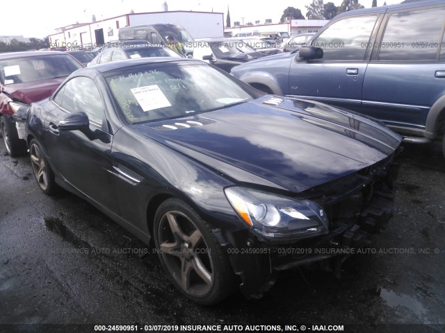 WDDPK4HA8CF035101 - 2012 MERCEDES-BENZ SLK 250 BLACK photo 1