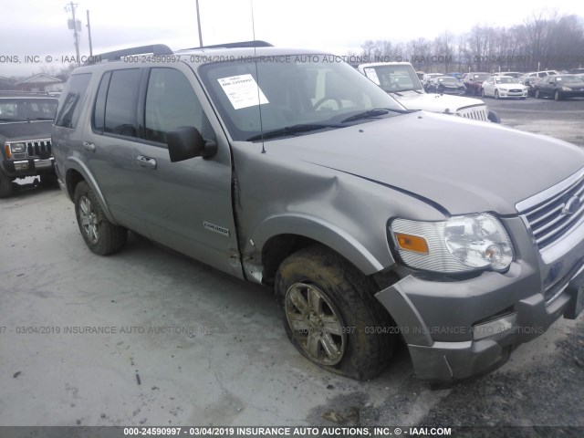 1FMEU73E38UA88861 - 2008 FORD EXPLORER XLT SILVER photo 6