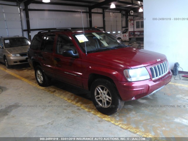 1J4GX48S64C255046 - 2004 JEEP GRAND CHEROKEE LAREDO/COLUMBIA/FREEDOM 红色 照片 1
