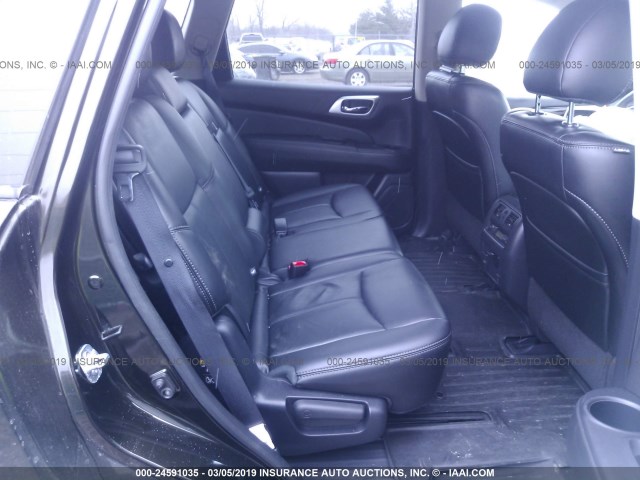 5N1AR2MM2FC711799 - 2015 NISSAN PATHFINDER S/SV/SL/PLATINUM BLACK photo 8