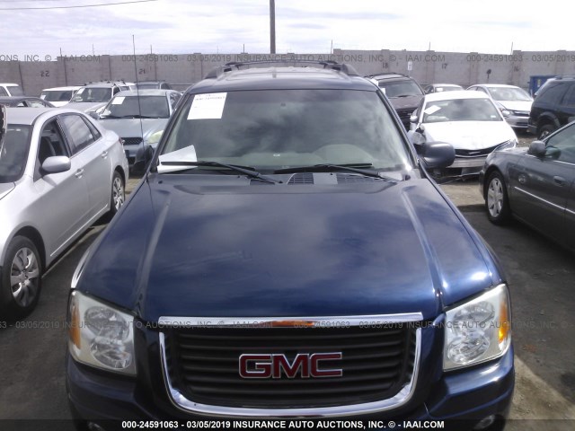 1GKET16S936198613 - 2003 GMC ENVOY XL BLUE photo 6