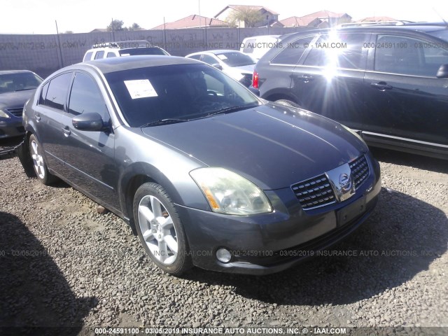 1N4BA41E66C856570 - 2006 NISSAN MAXIMA SE/SL GRAY photo 1