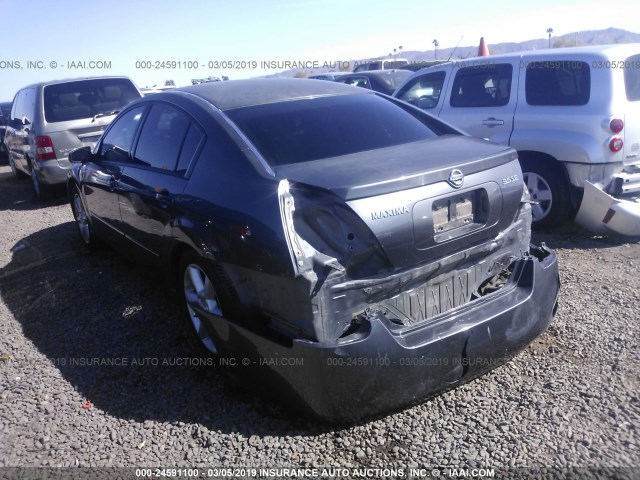 1N4BA41E66C856570 - 2006 NISSAN MAXIMA SE/SL GRAY photo 3