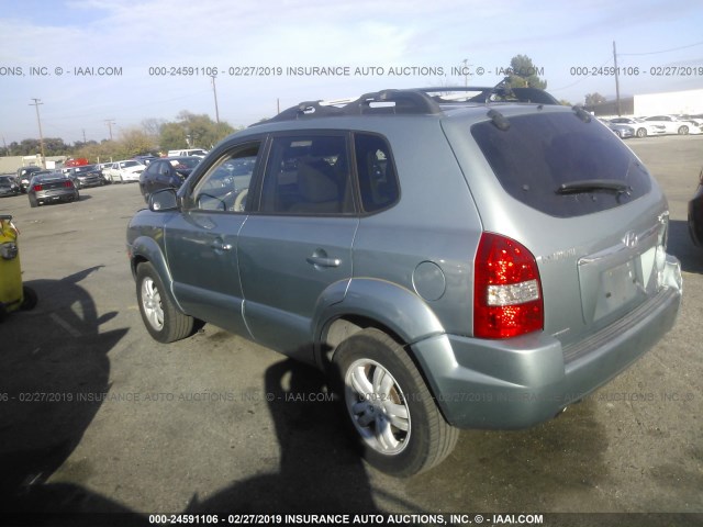 KM8JN72D36U377336 - 2006 HYUNDAI TUCSON GLS/LIMITED 绿色 照片 3