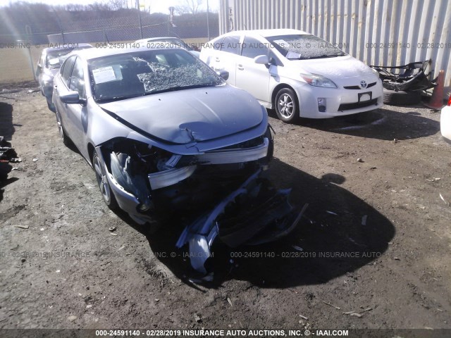 1C3CDFBBXGD613723 - 2016 DODGE DART SXT SILVER photo 1